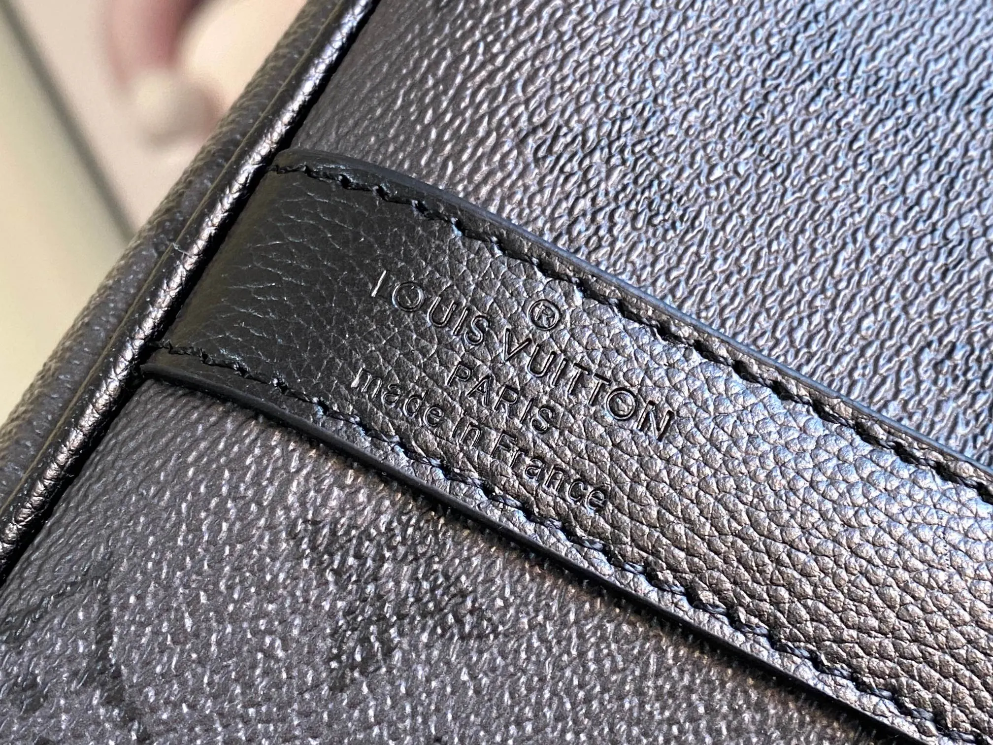 Keepall 灰色 牛皮 旅行袋 大容量旅行款