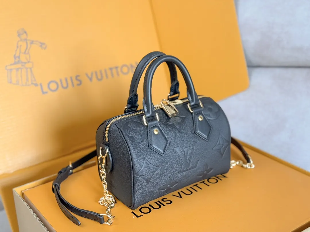 LV Speedy 牛皮 行李箱 旅行拉杆款 轻便出行款