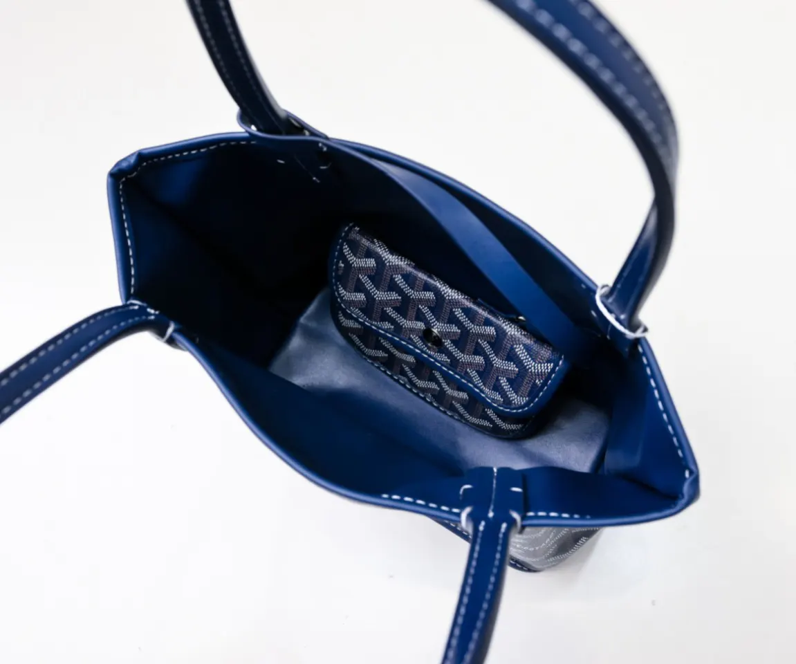 Goyard 藍色 小牛皮 收納包 旅行收納款