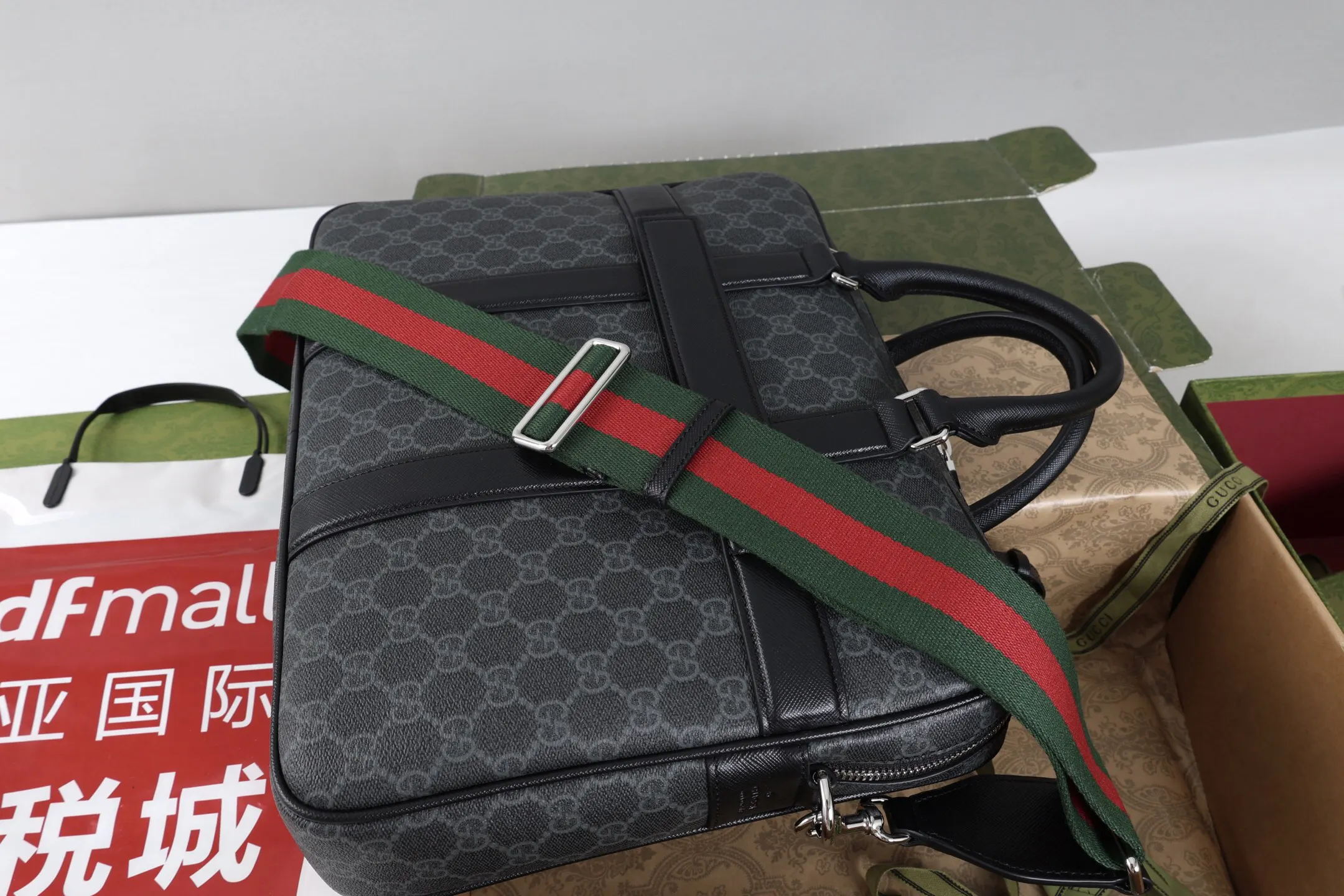 Black Chain Bag Leather