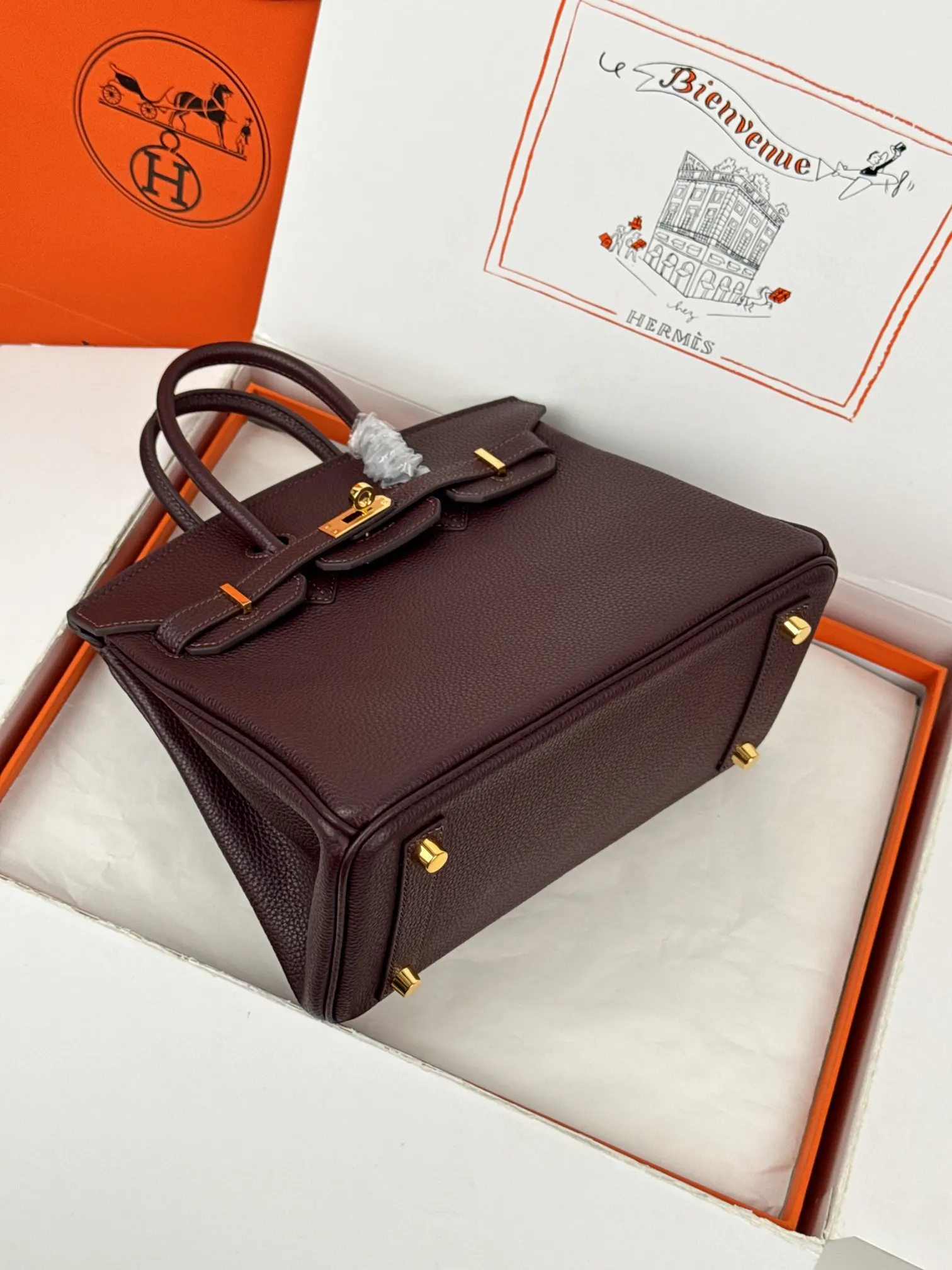 Top Handle Bag Commuter Leather