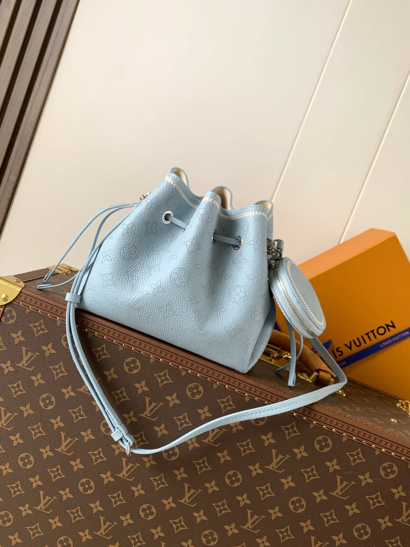 Louis Vuitton 粉色 Monogram 手提包