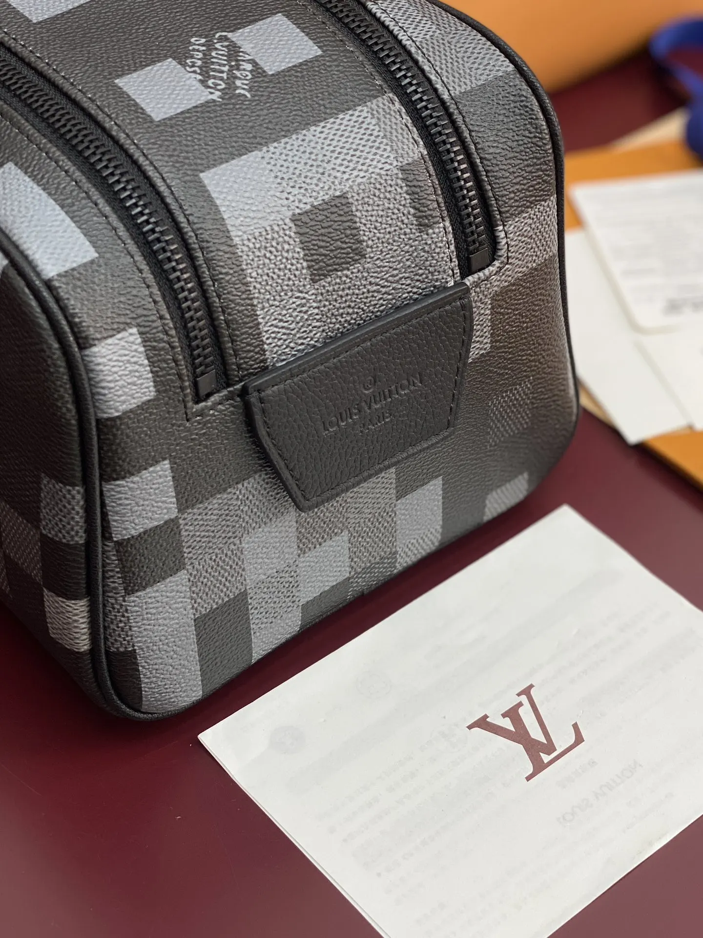 LV 帆布 化妝包 便携收納款