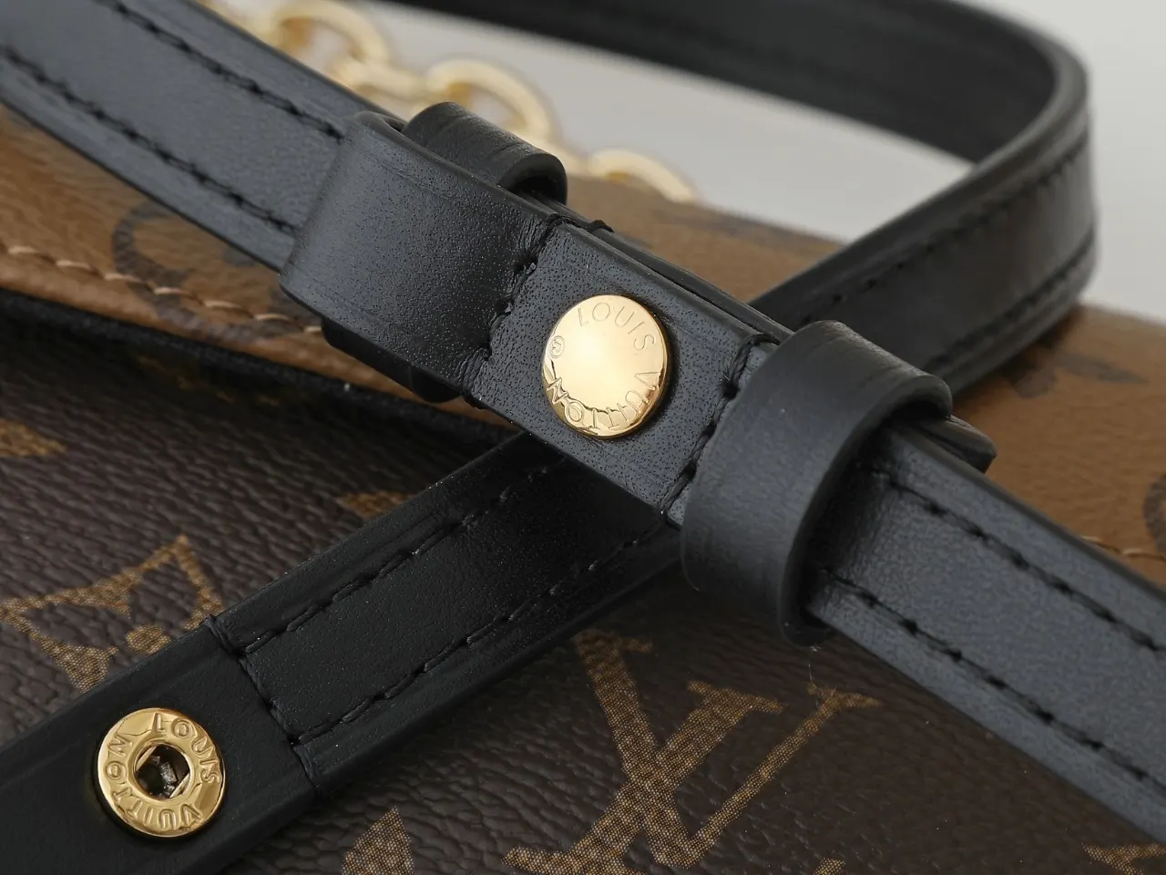 Louis Vuitton Chain Bag Canvas