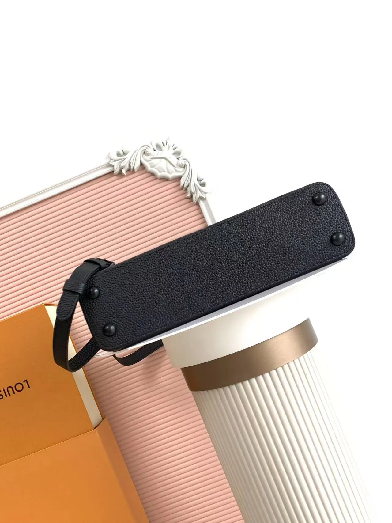 Black Chain Bag Leather