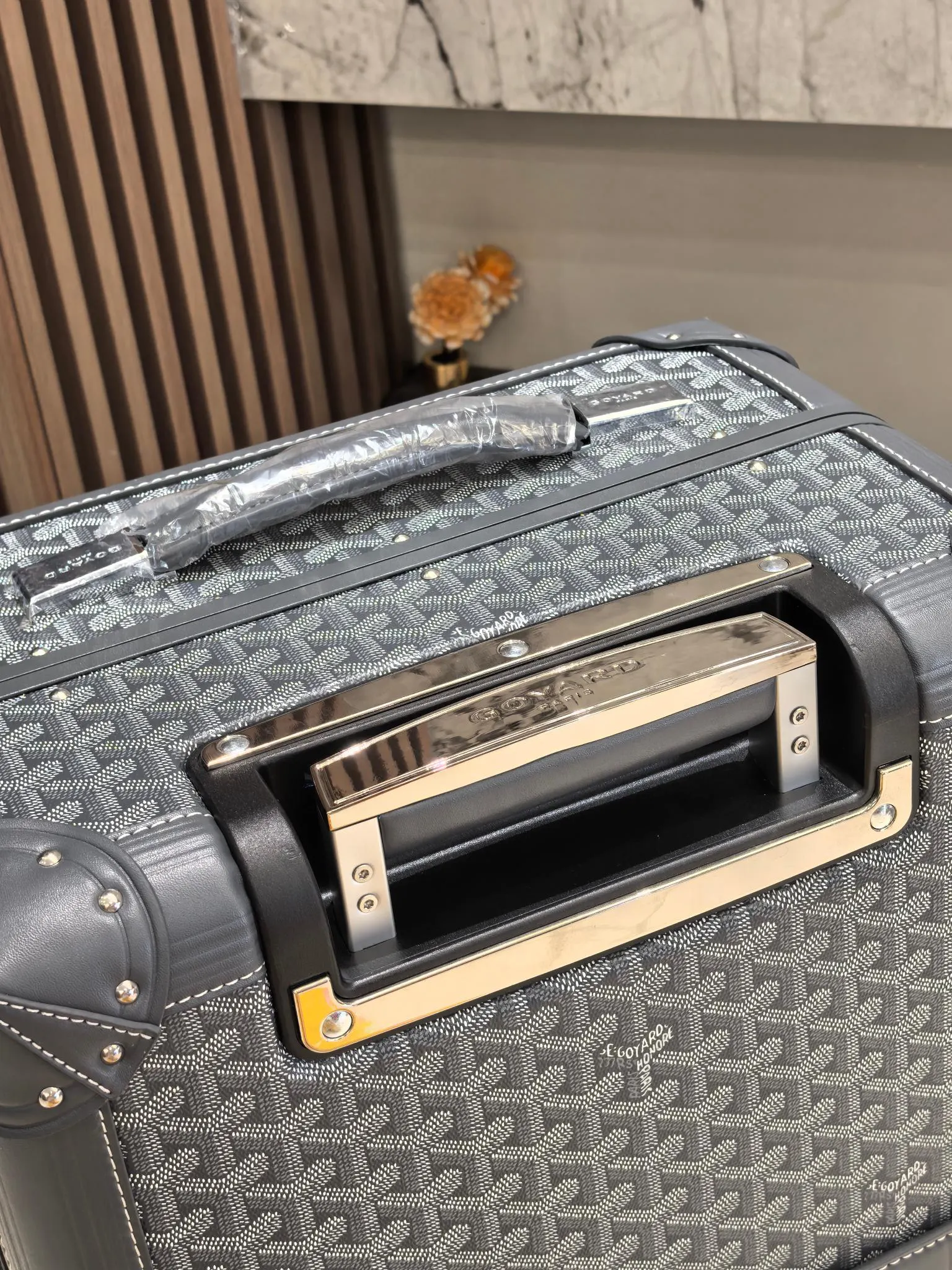 Goyard 戈雅 寸登机箱 全手工精心打造 行李箱 旅行拉杆款 輕便出行款