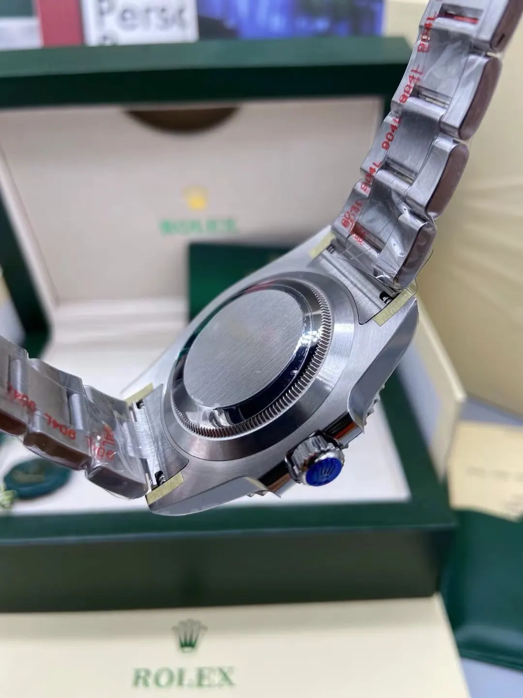 Rolex 藍色 劳力士 綠水鬼 ① 一 手錶 經典腕表款