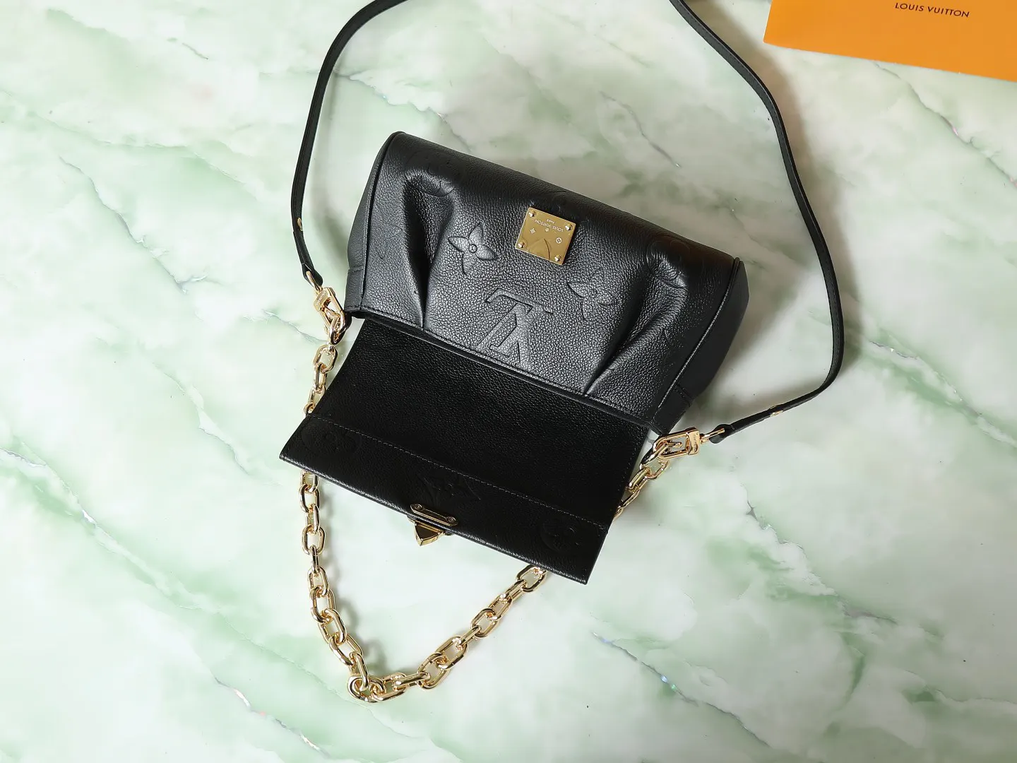 Louis Vuitton Black Chain Bag