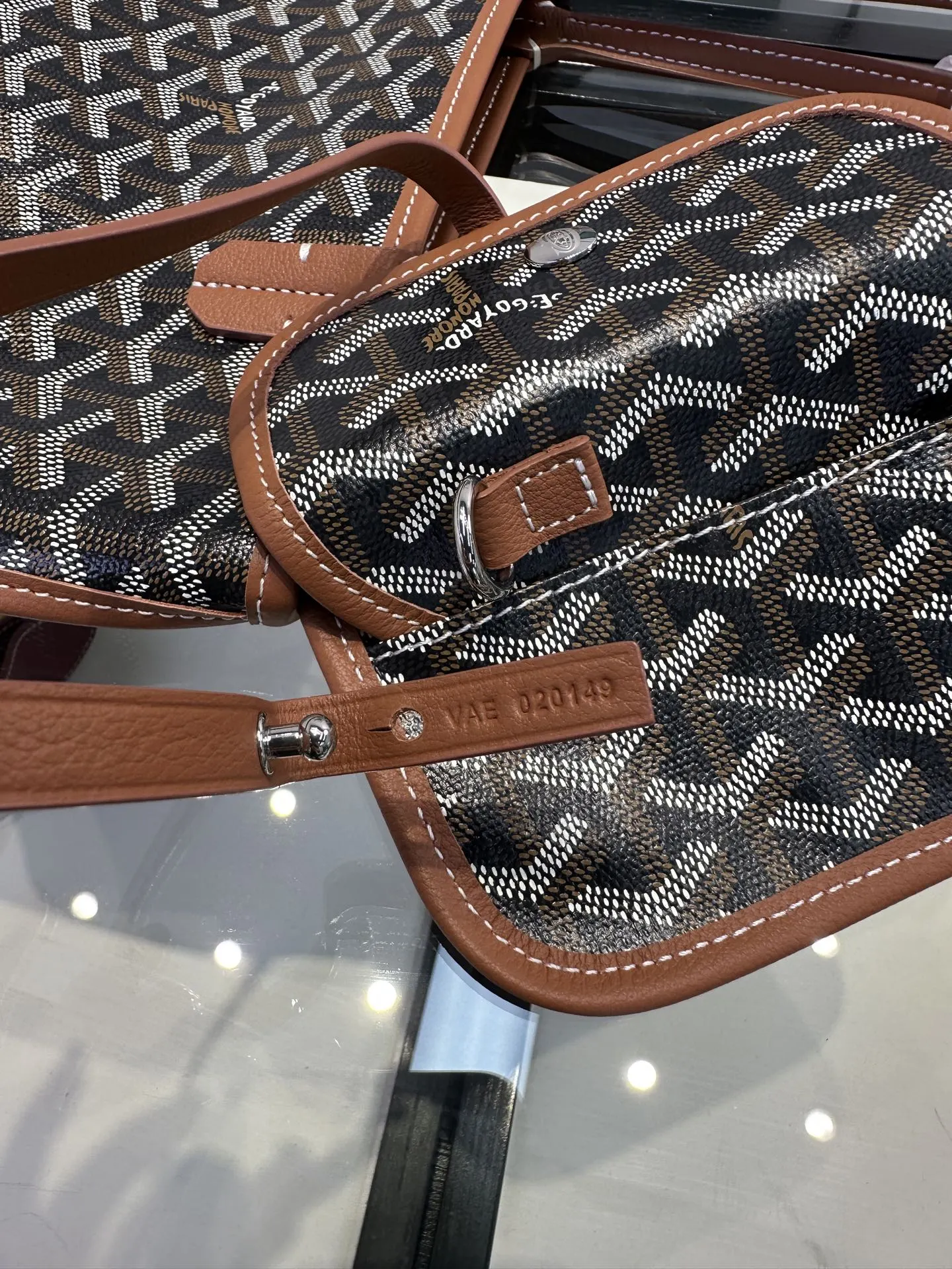 Goyard 棕色 小牛皮 托特包 大容量托特款