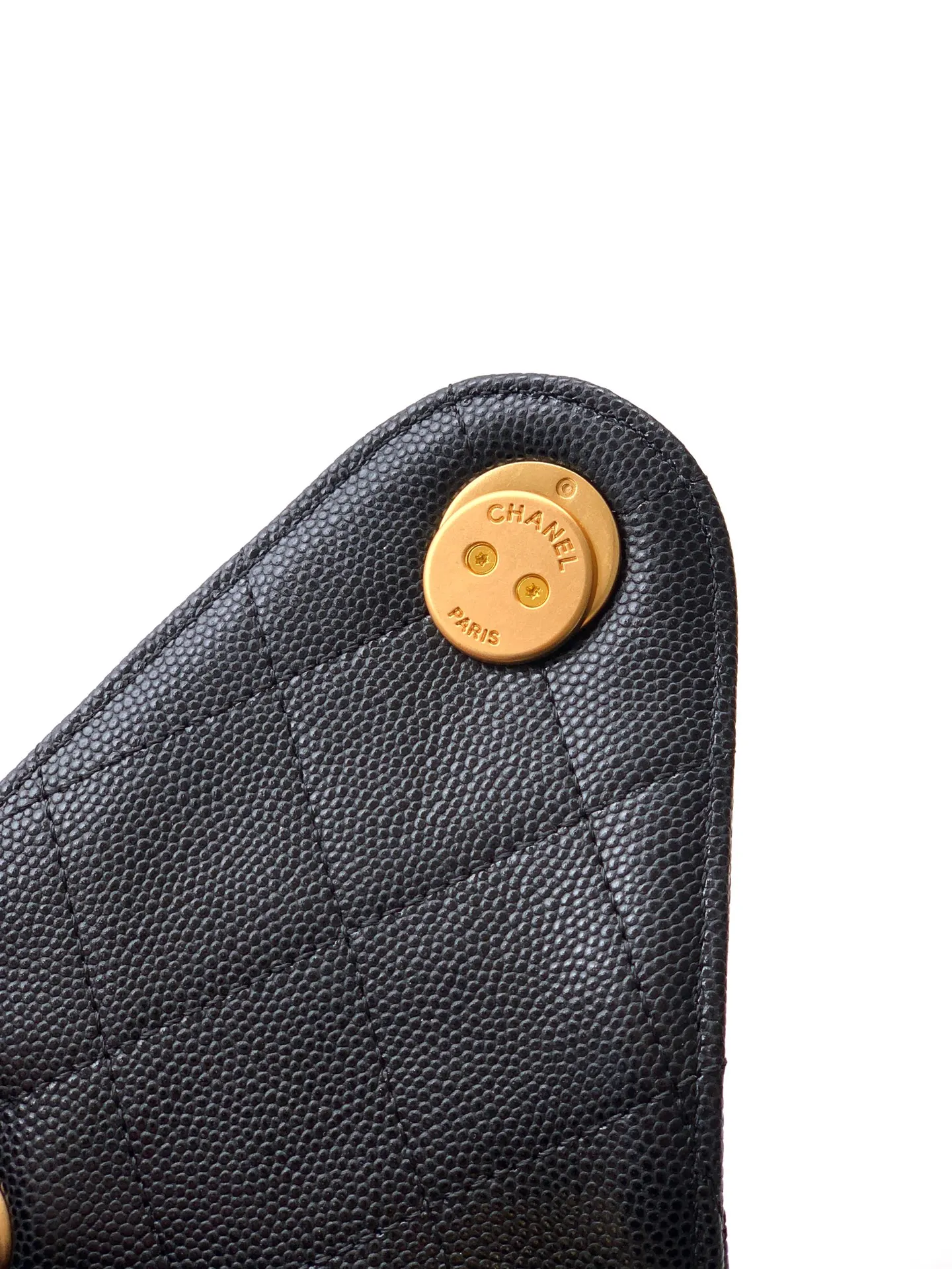 CHANEL Hobo 黑色 牛皮 腋下包 复古腋下背款