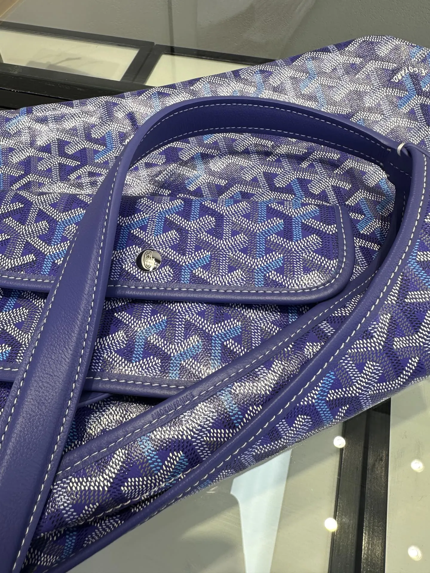 Goyard Hobo 老花 帆布 腋下包 复古腋下背款