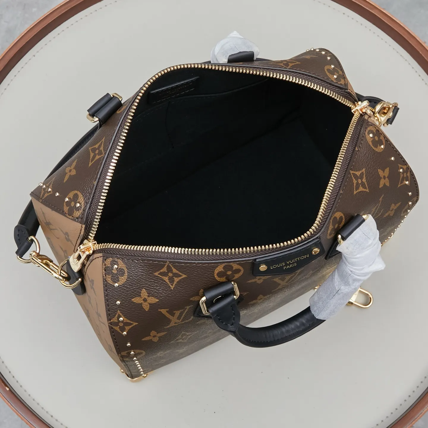 LV Speedy 牛皮 收納包 旅行收納款