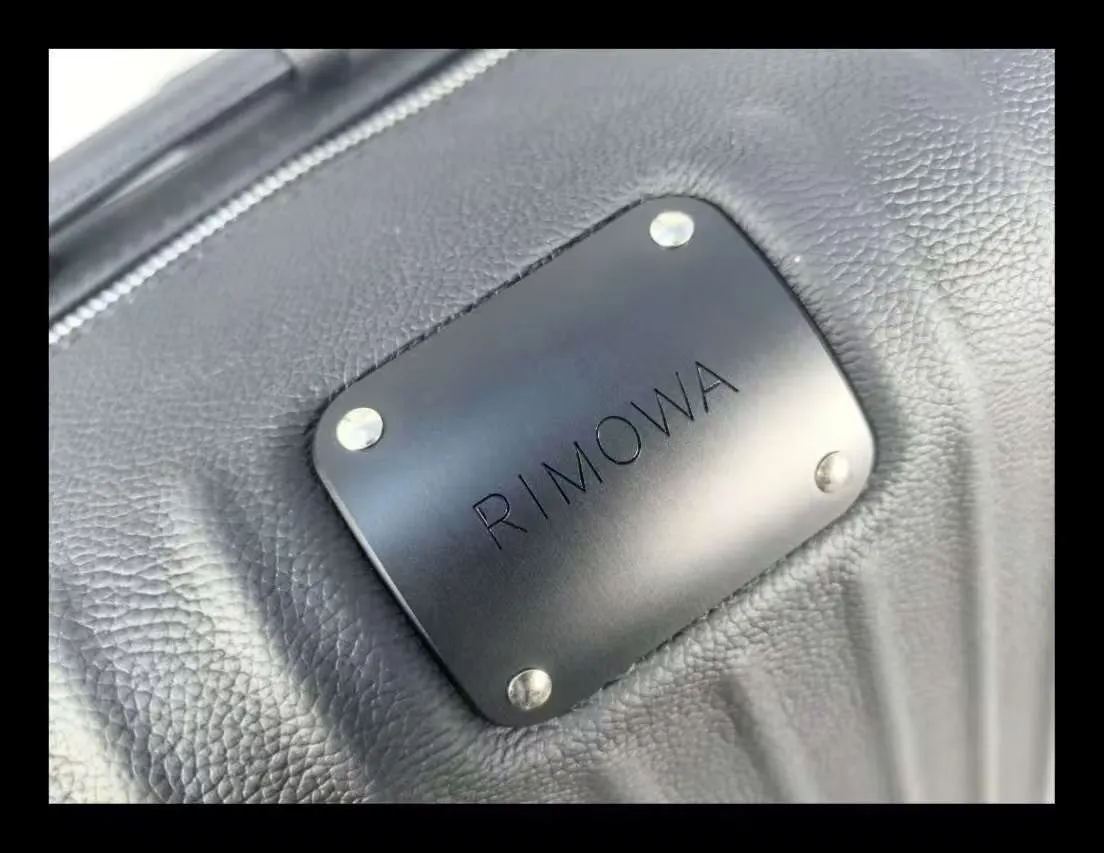 黑色 蓝色 牛皮 玫瑰 Rimowa全牛皮款 distinct系 行李箱 旅行拉杆款 轻便出行款