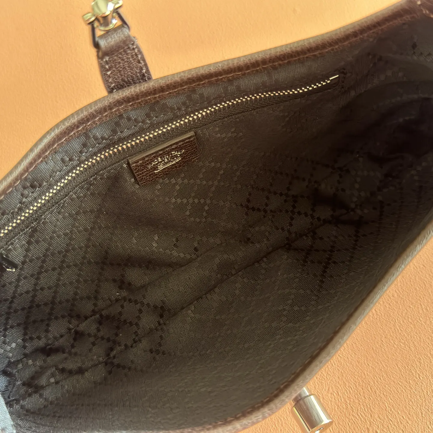 White Beige Hobo Shoulder Bag Vintage Casual Canvas