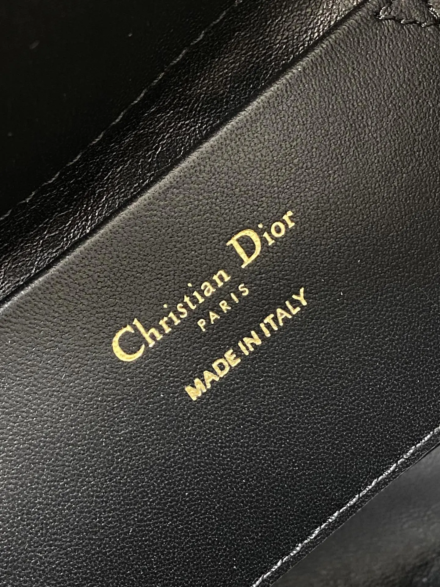 Dior Toujours 黑色 皮革 手提包