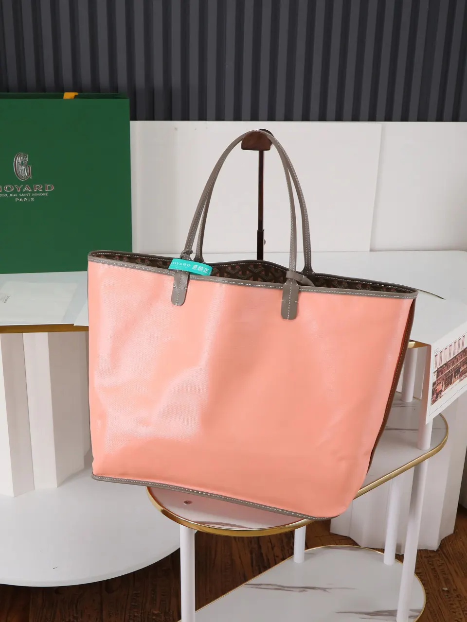Goyard 帆布 腋下包 复古腋下背款