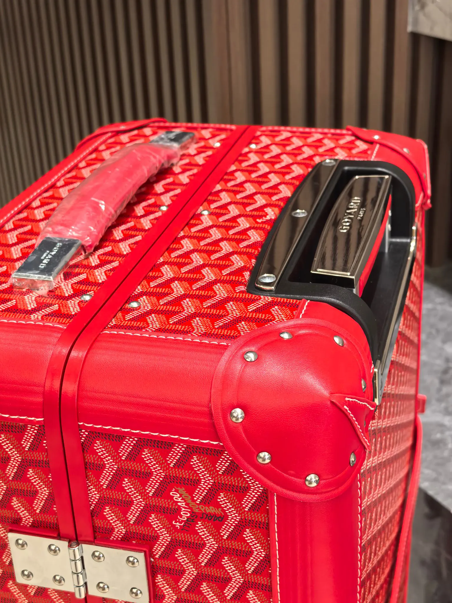 Goyard 戈雅 寸登机箱 全手工精心打造 行李箱 旅行拉杆款 輕便出行款