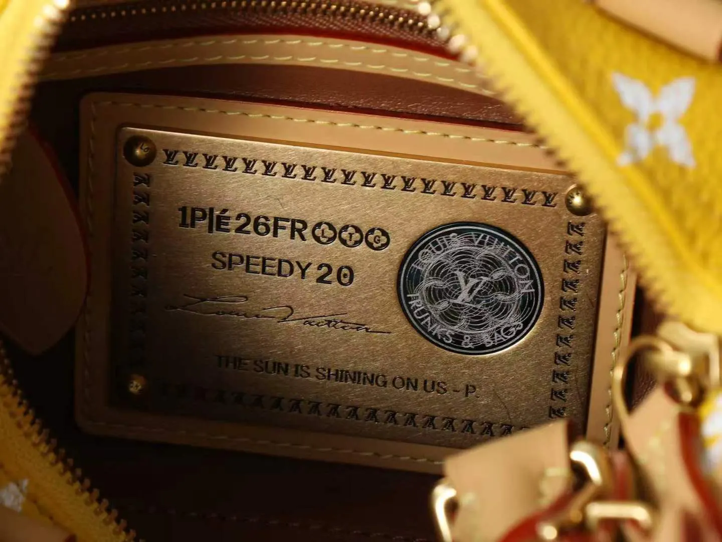 LV Speedy 蓝黄配色 手袋 复古款｜ORBUYBAG 岚奢包高端时尚精品