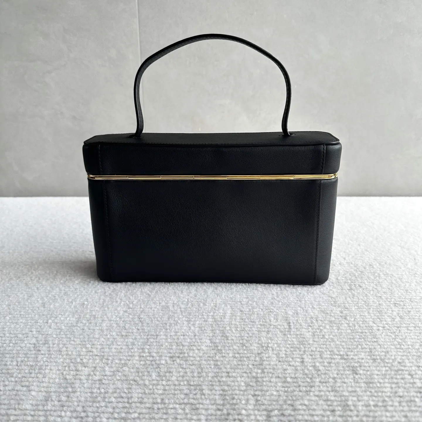 Black Red Cosmetic Pouch