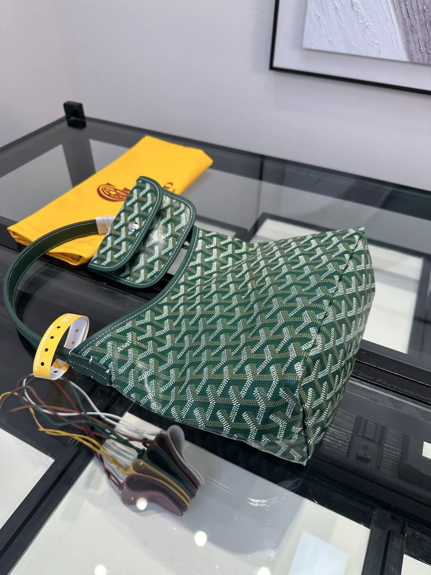 Goyard Hobo 绿色 托特包 大容量托特款