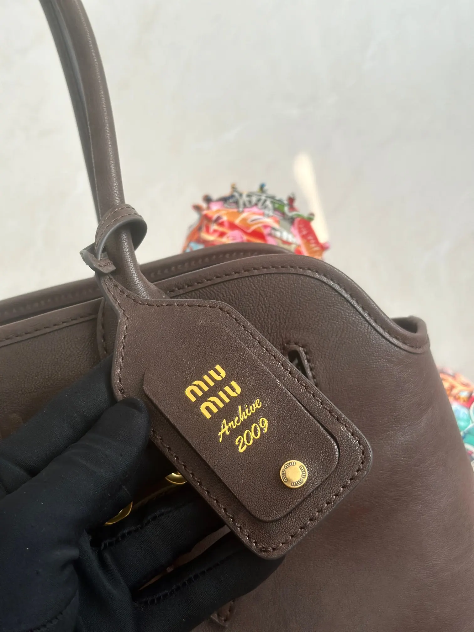 Gold Tote Bag