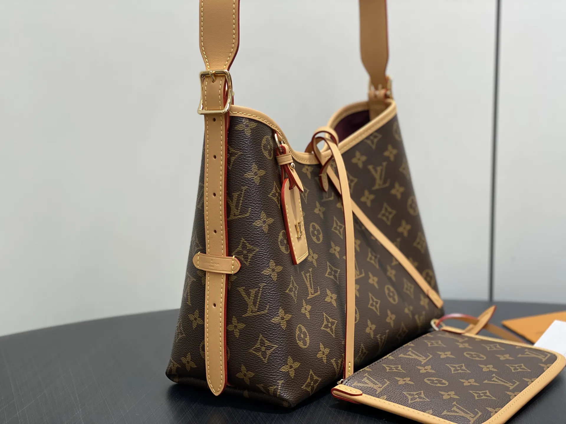 Monogram Clutch Bag Canvas