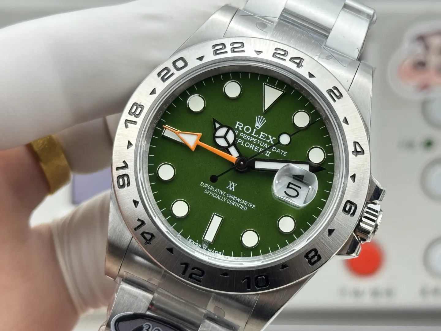 Rolex 黑色 白色 劳力士 白探二 手表 经典腕表款
