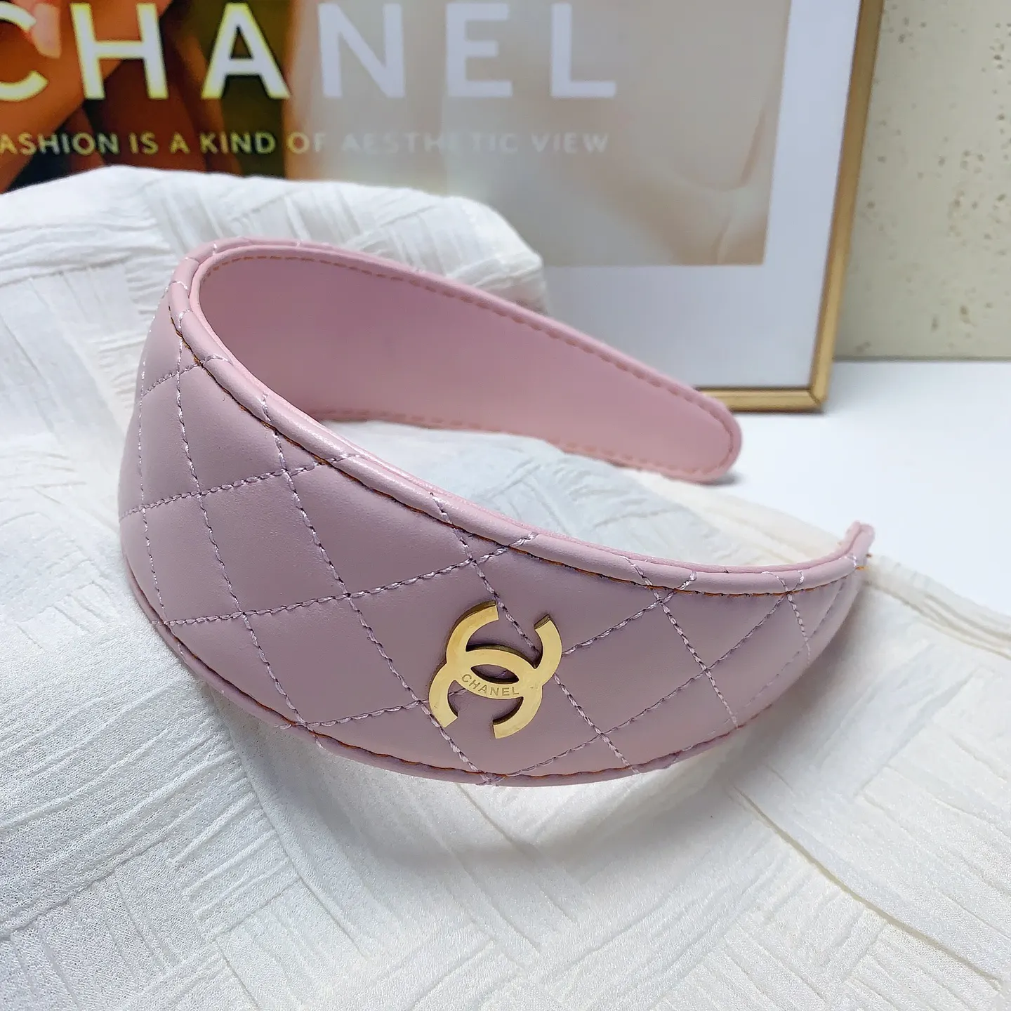 Chanel 皮革 发饰