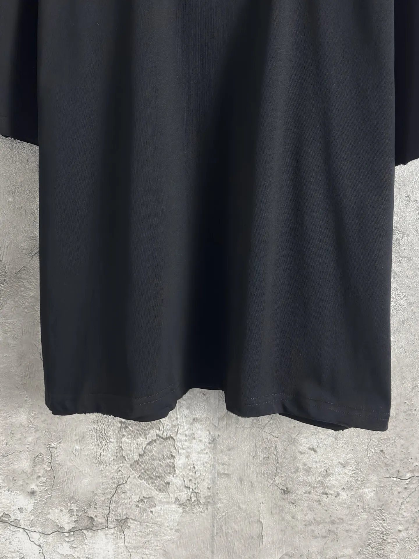Balenciaga Black Short Sleeve T-Shirt Street