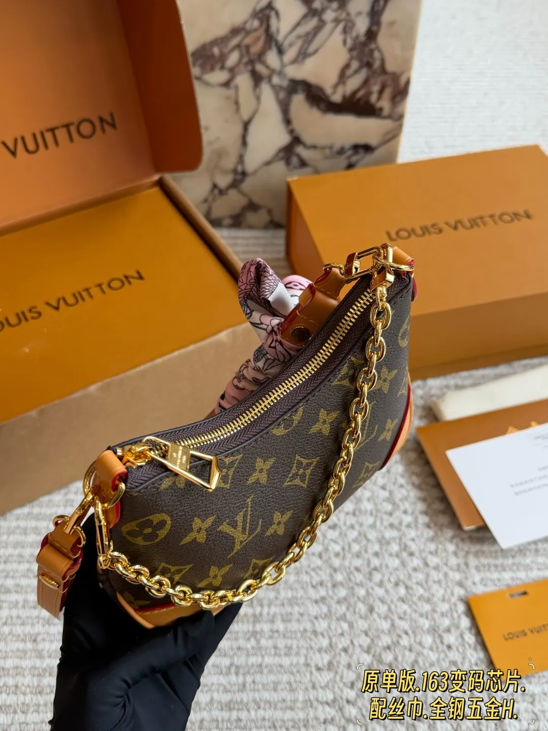 Monogram Crossbody Bag Lightweight