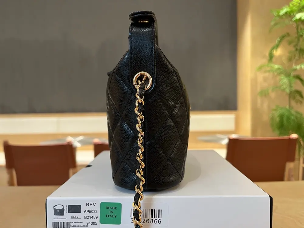 小牛皮 Chane 饭盒包 小 链条包 精致链条款