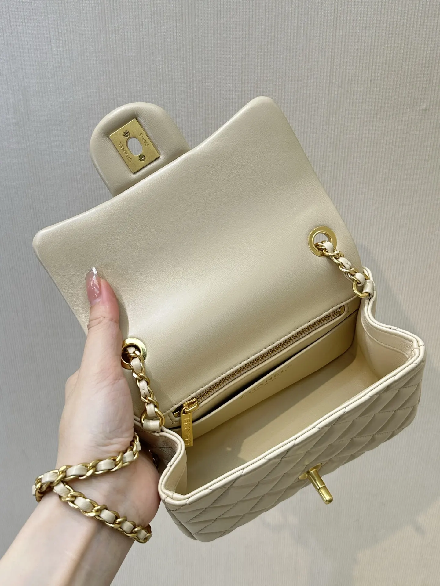 Chanel Gold Chain Bag