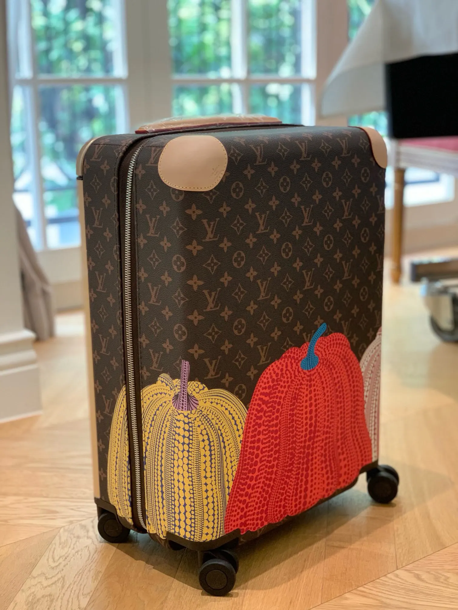 驴牌拉杆箱旅行箱 路易v 变色皮 海关锁 万向 行李箱 旅行拉杆款 轻便出行款