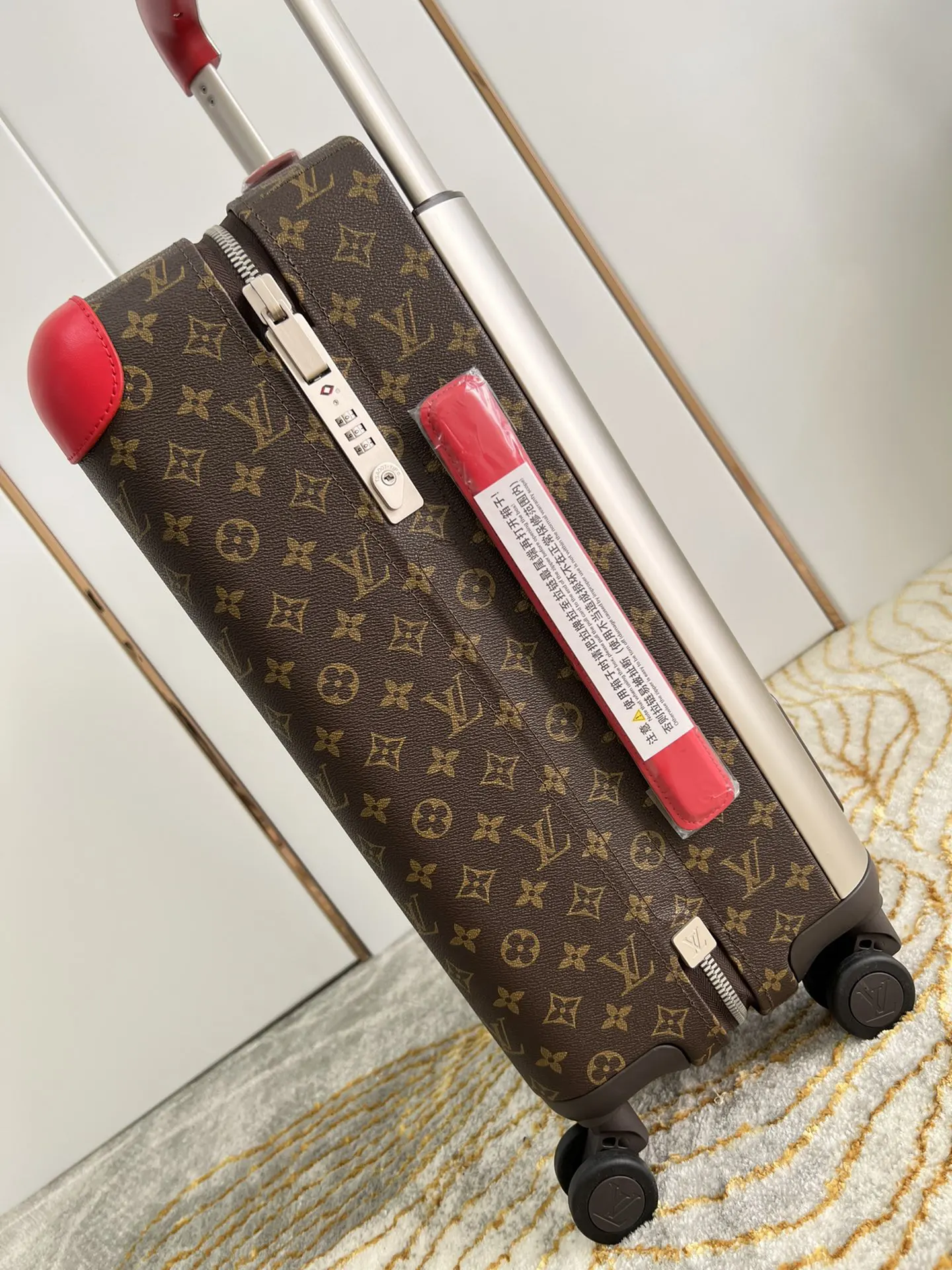 LV 老花 帆布 行李箱 旅行拉杆款 輕便出行款