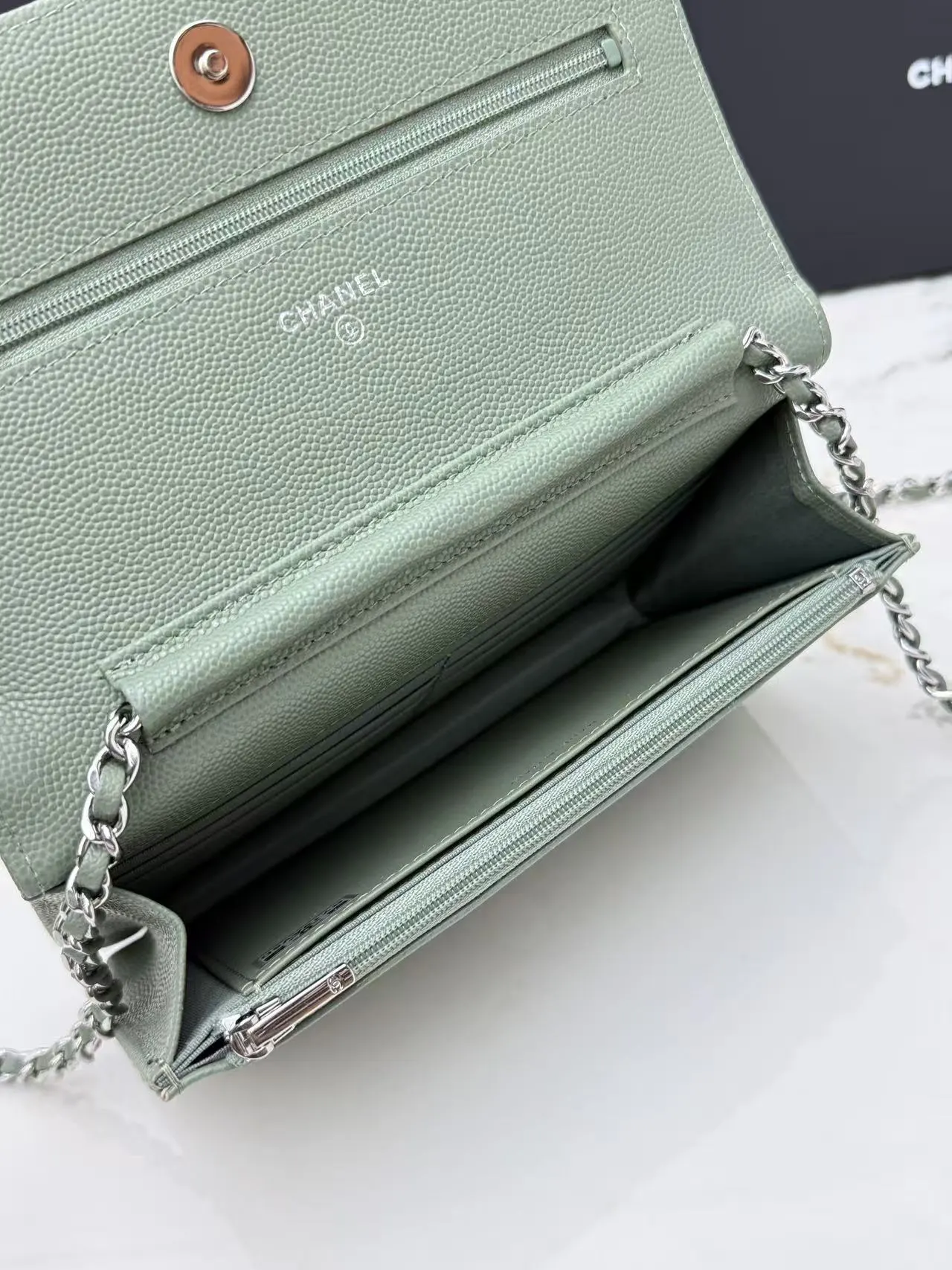 Chanel Chain Bag Leather