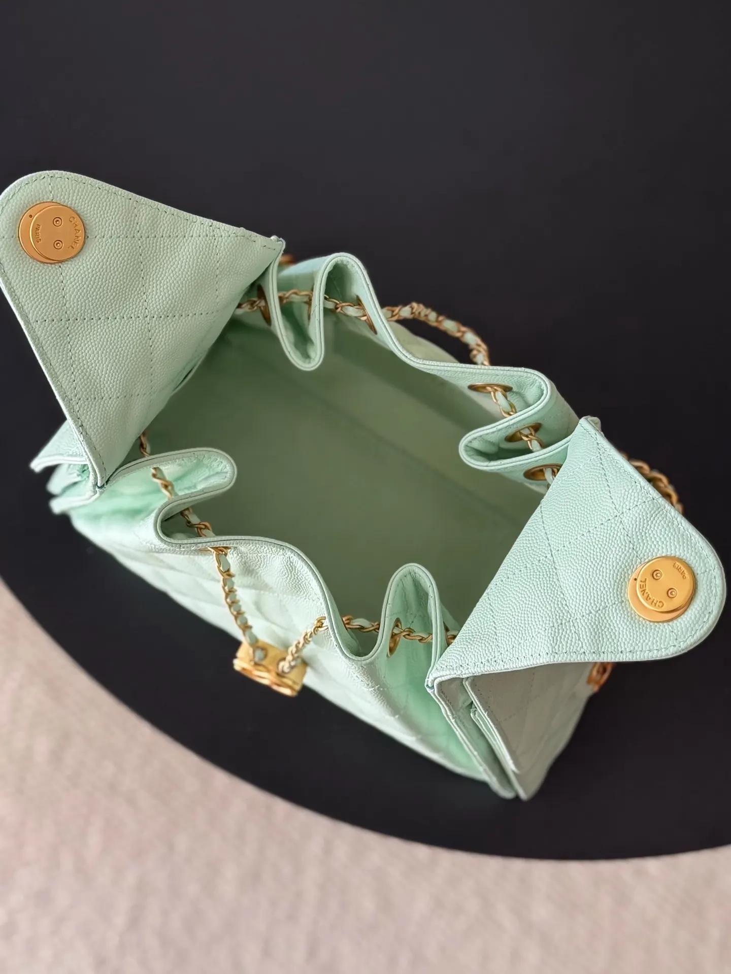 CHANEL Hobo 牛皮 腋下包 复古腋下背款