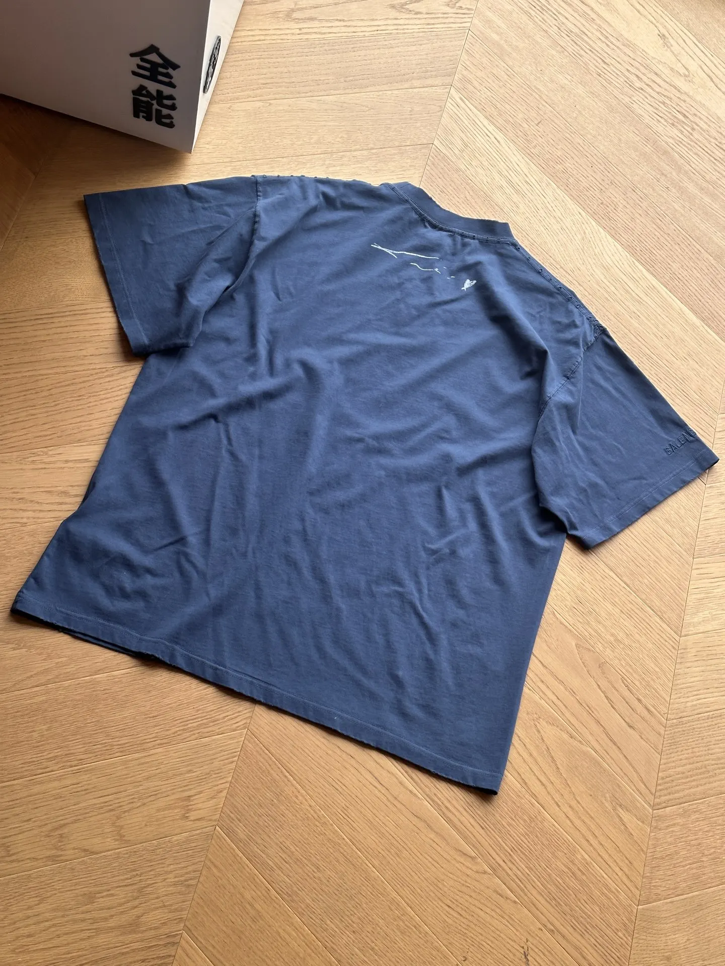Balenciaga 黑色 短袖T恤 宽松休闲