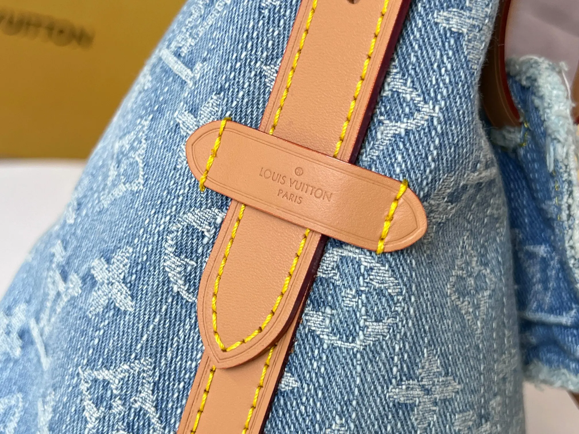 CarryAll 藍色 牛仔 帆布 手拿包 精致手拿款