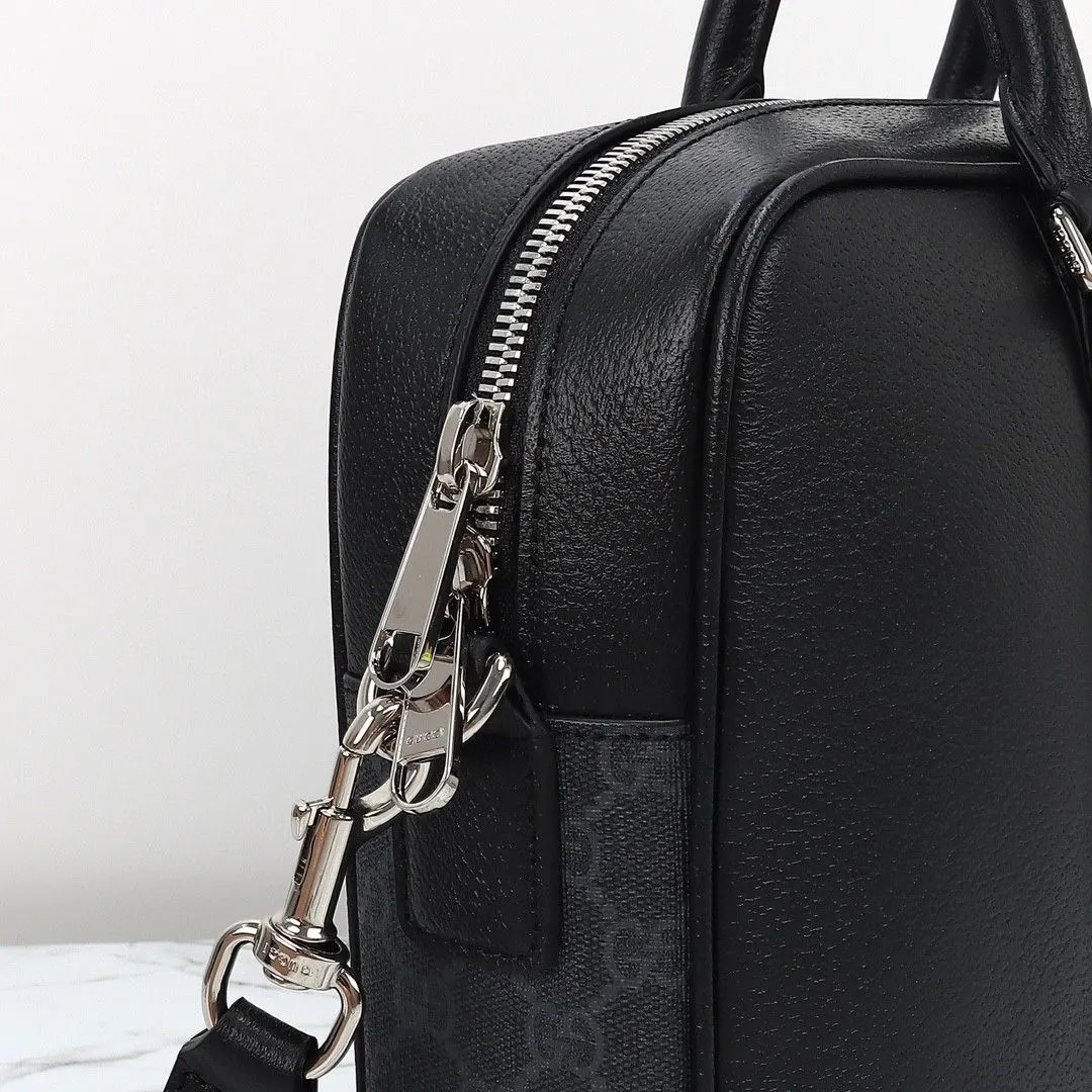 Gucci 款号 克胶克皮 尺寸 公文包 商务通勤款