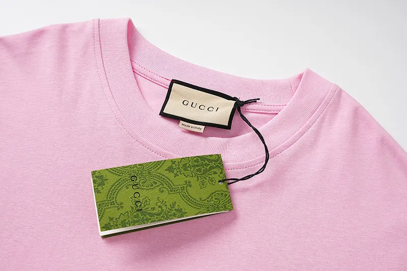 Gucci Double G 雙G刺繡短袖T恤