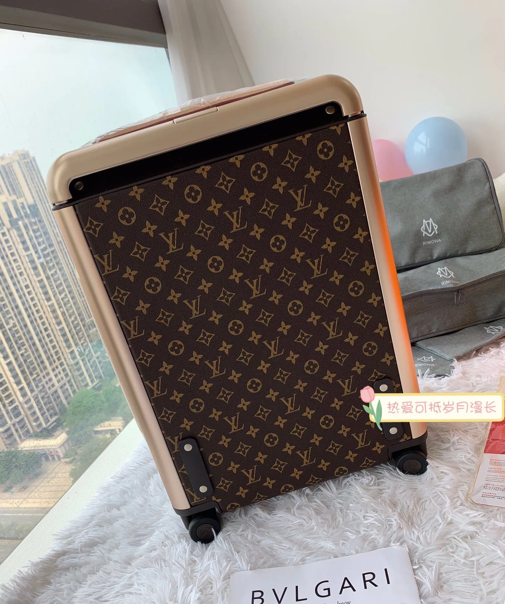 拉杆箱旅行箱 变色皮 海关锁 万向轮 鋁制宽拉杆時尚 行李箱 旅行拉杆款 輕便出行款