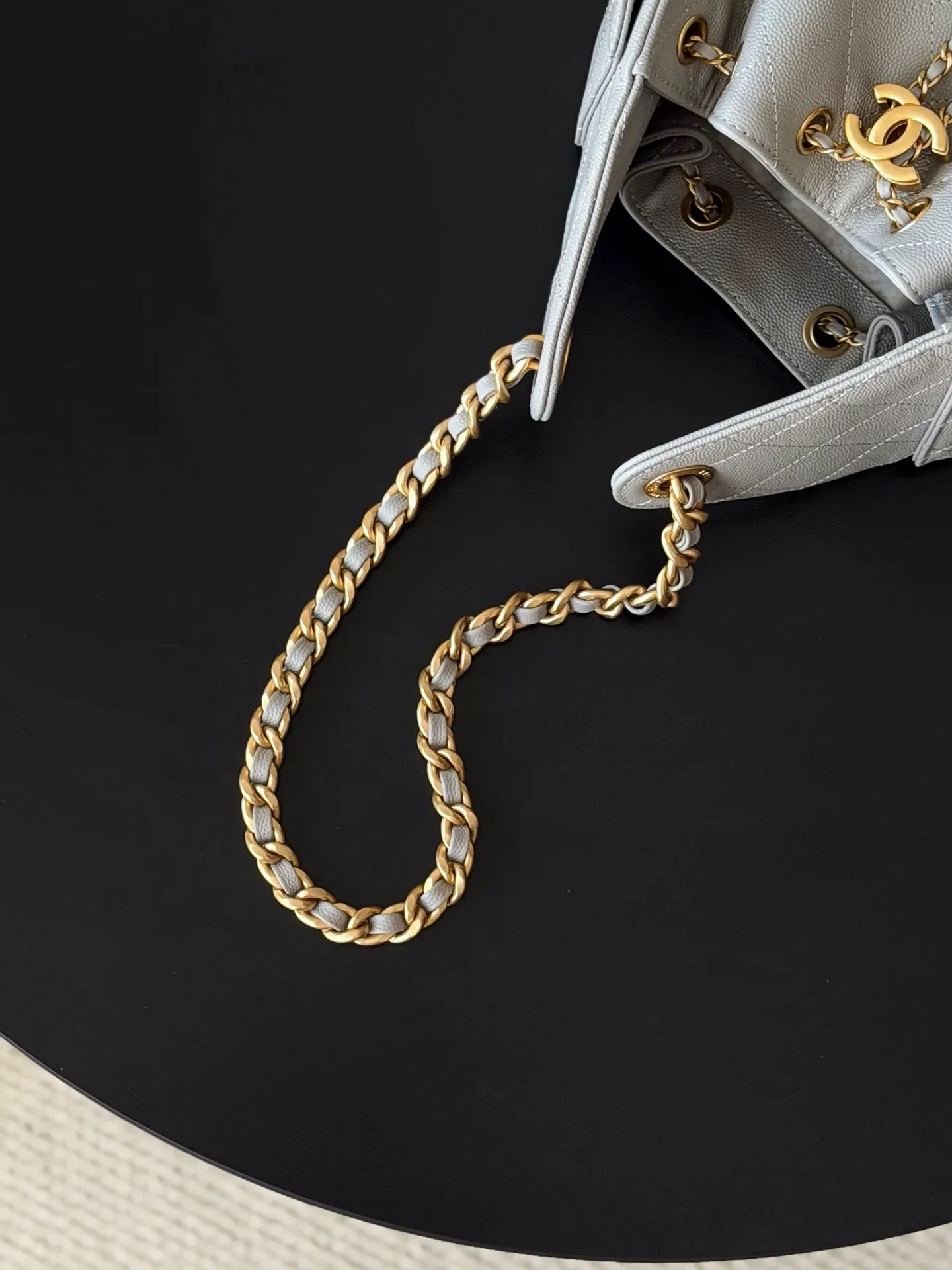 Chanel Hobo Shoulder Bag Vintage Leather