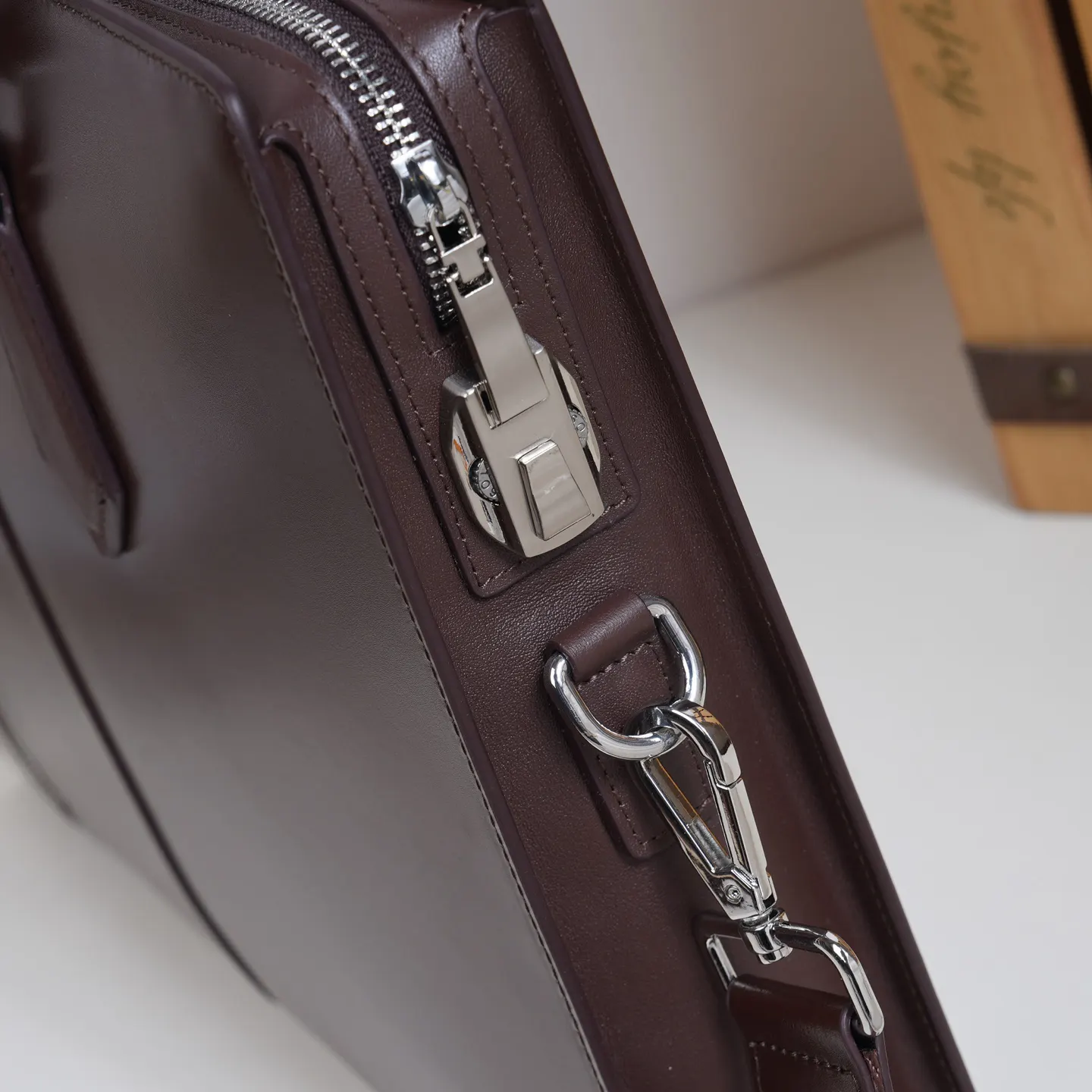 Prada P5069-1 棉質 公文包