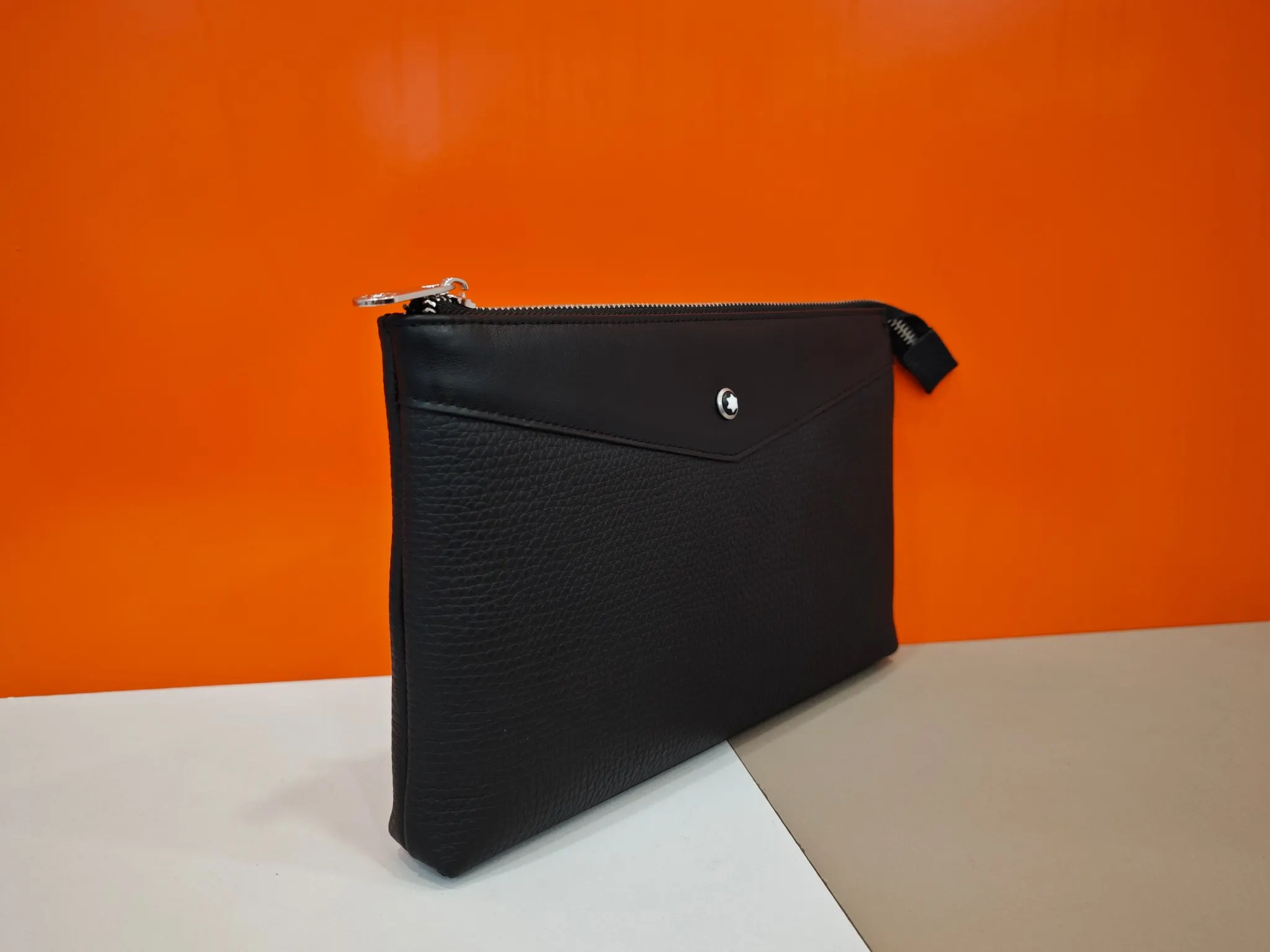 Black Clutch Bag Leather