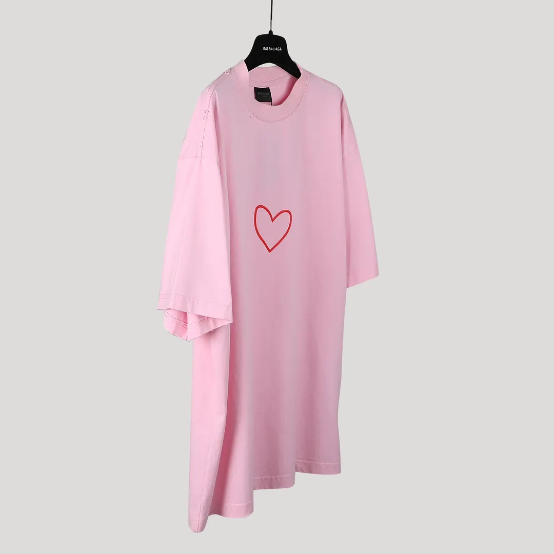 Balenciaga Logo Short Sleeve T-Shirt Street