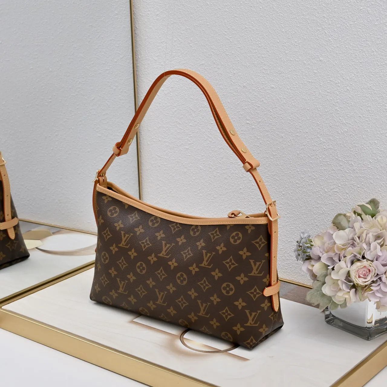 LV 金色老花 手拿包｜ORBUYBAG 岚奢包高端时尚精品