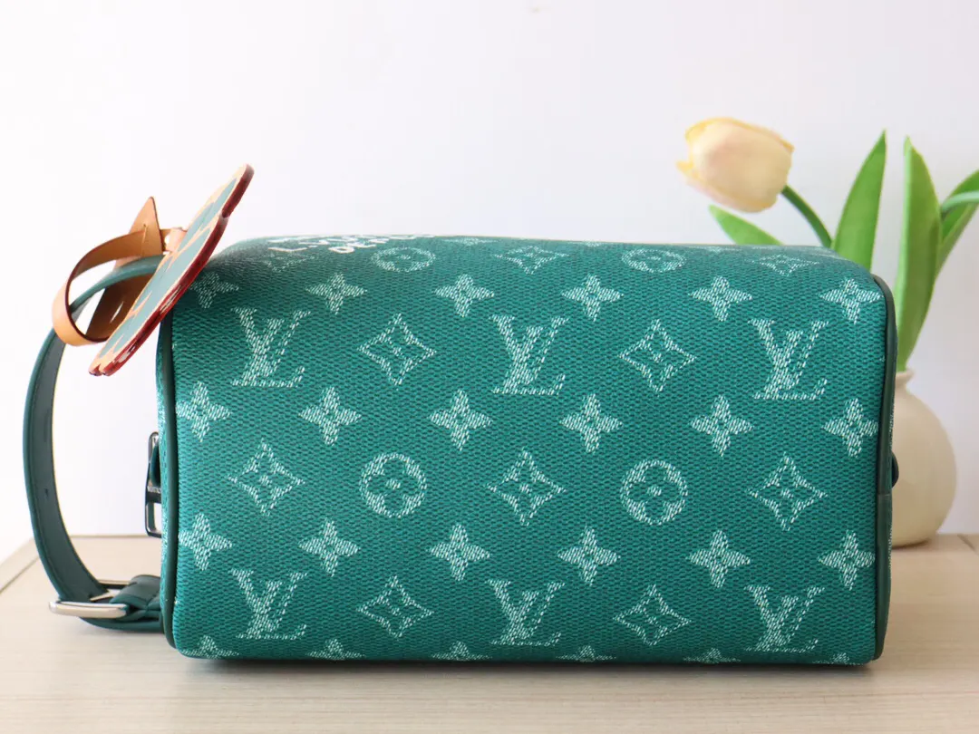 Silver Organizer Pouch Travel Canvas