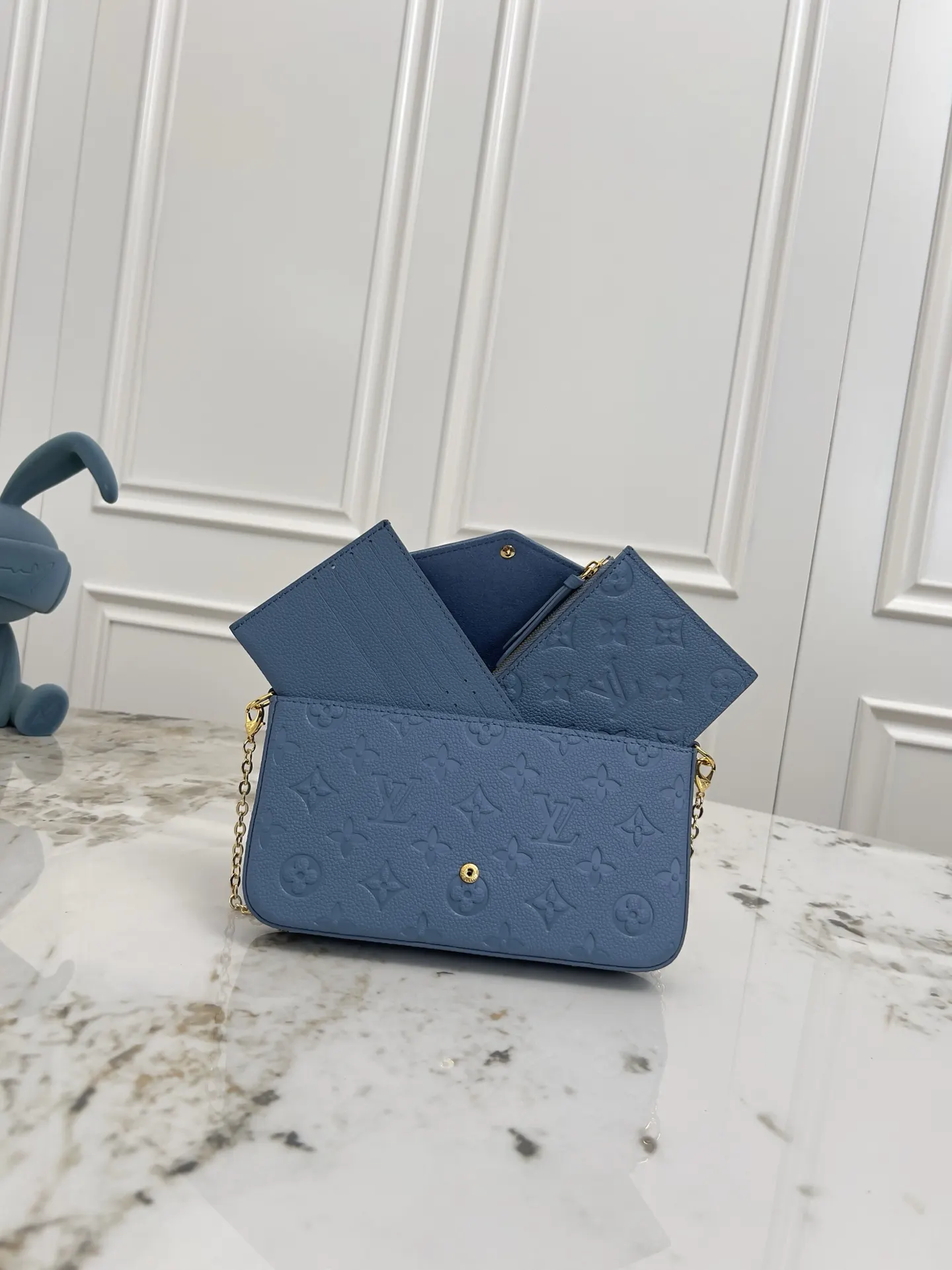 Louis Vuitton M64064 黑色 老花 单肩包 实拍款01