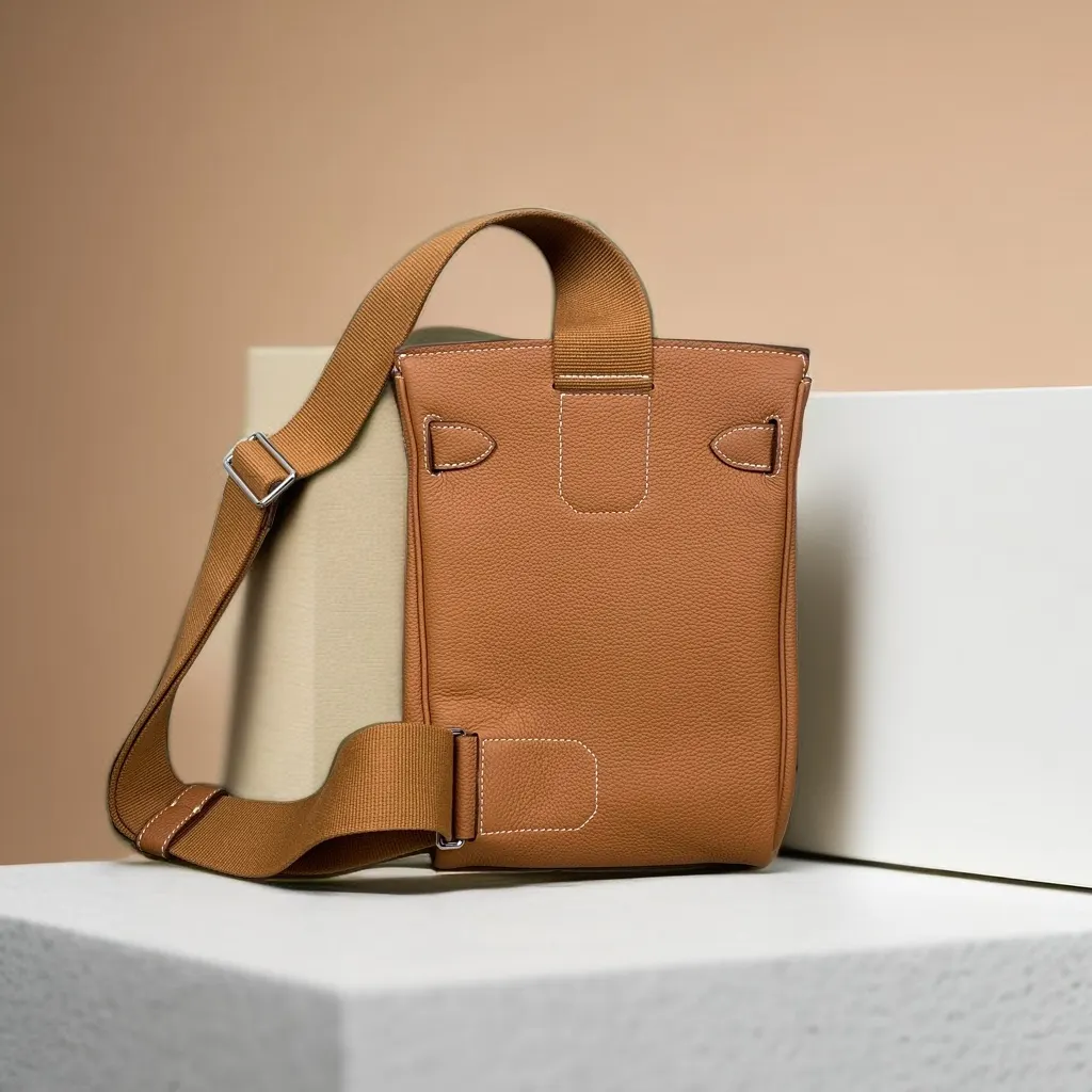 Hermès 皮革 腰包