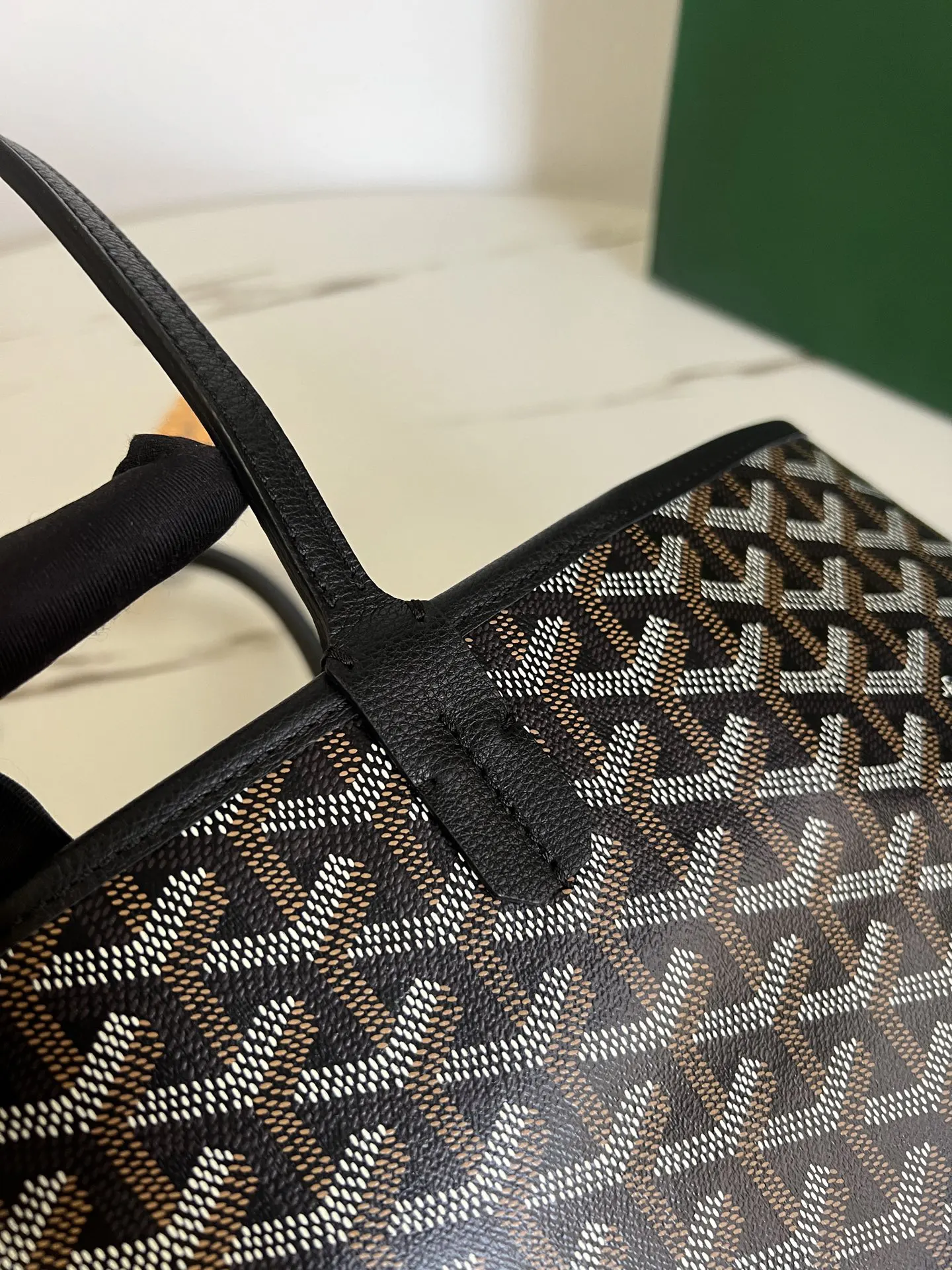 Goyard 黑色 牛皮 托特包 大容量托特款